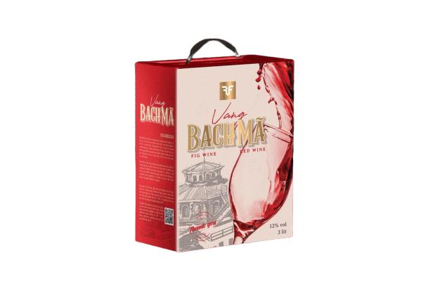 Picture of Vang Bạch Mã đỏ hộp 3lit