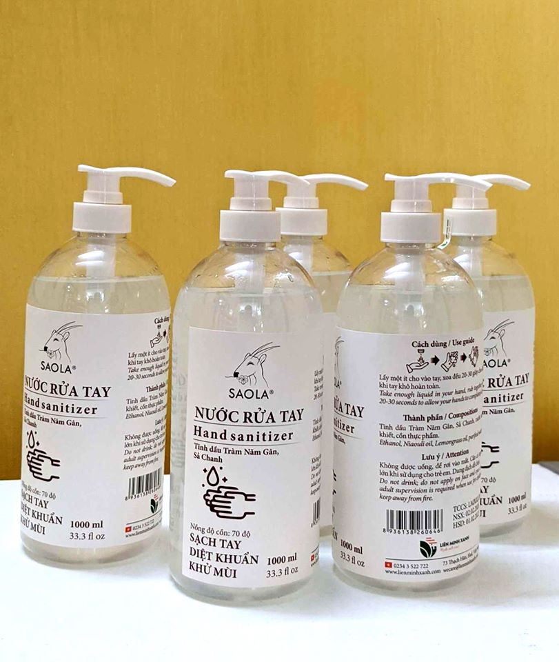 Picture of Nước rửa tay diệt khuẩn Sao La chai 1 lít