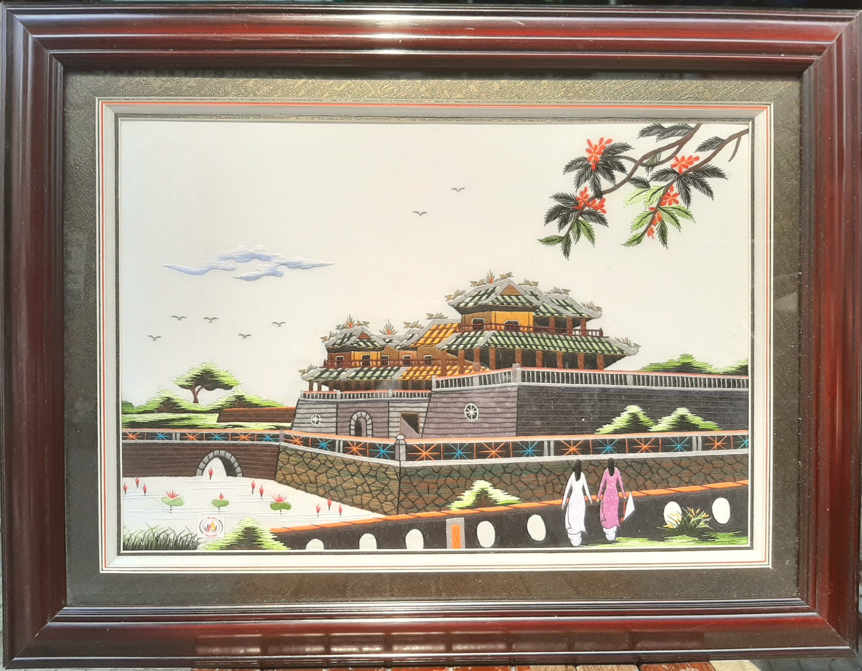 Picture of Tranh thêu Ngọ Môn Huế (45cm x 60cm)