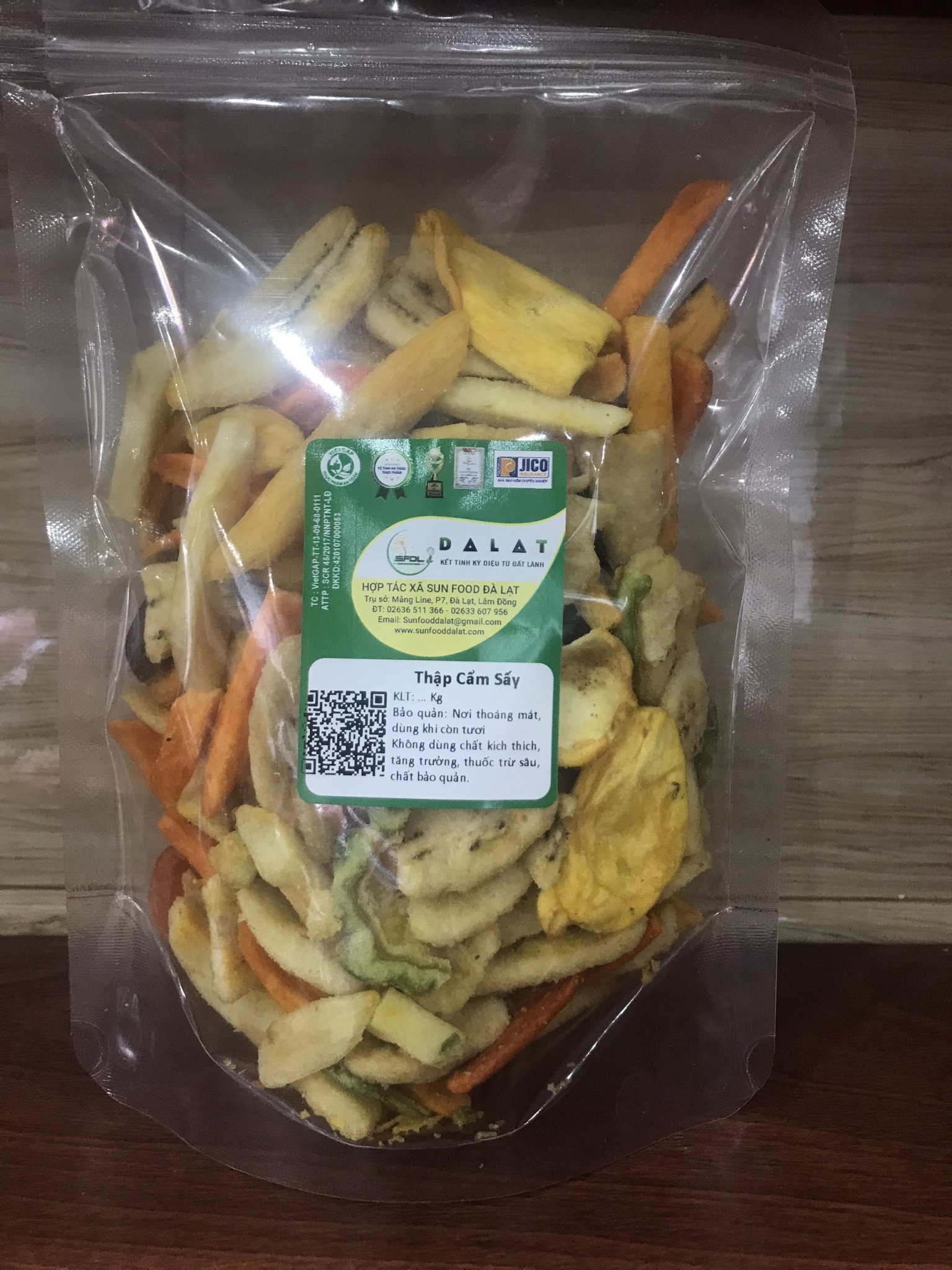 Ảnh của Thập cẩm sấy Đà Lạt (gói 250g)