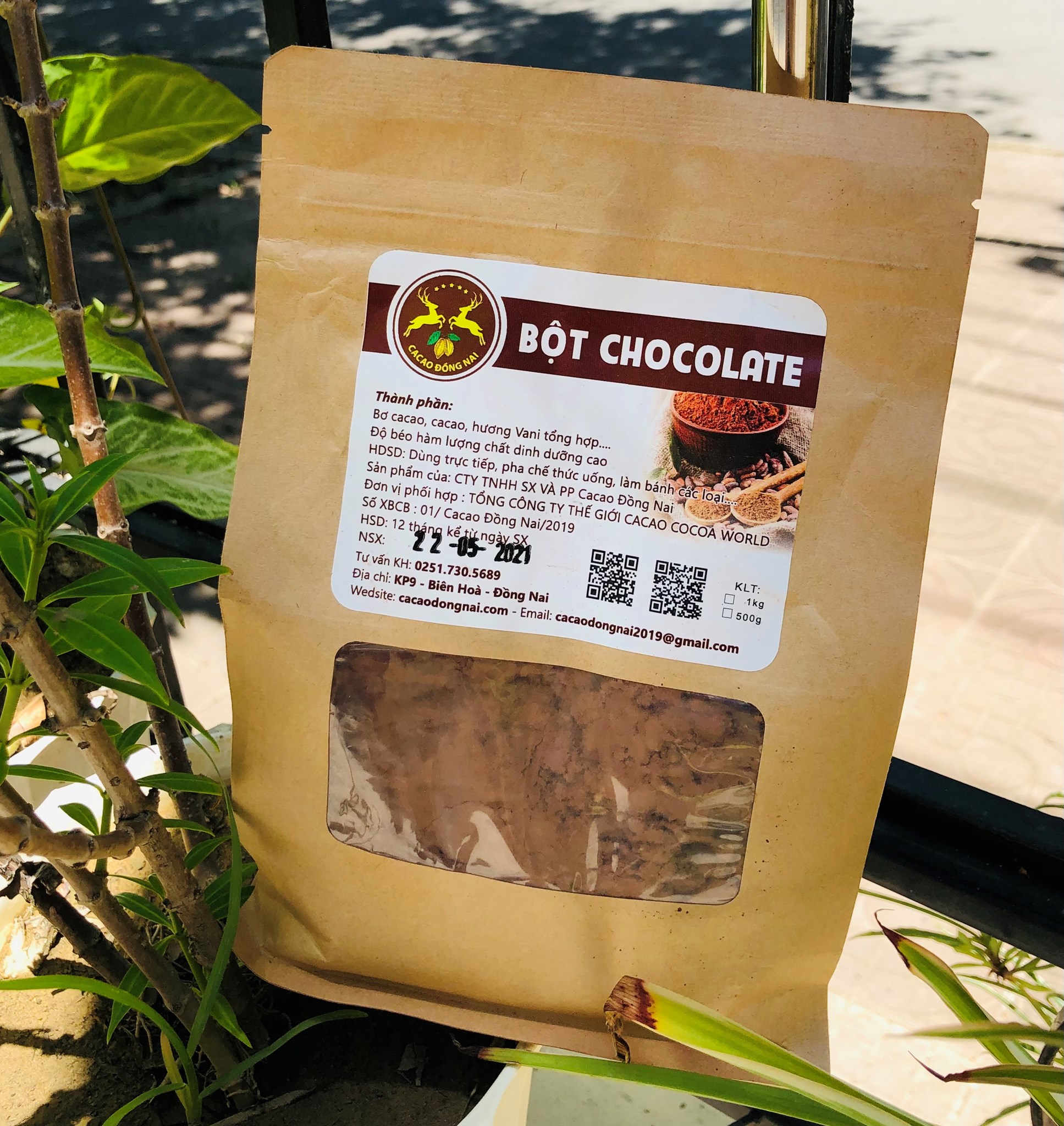 Ảnh của Bột Chocolate Đồng Nai (Túi/500g)