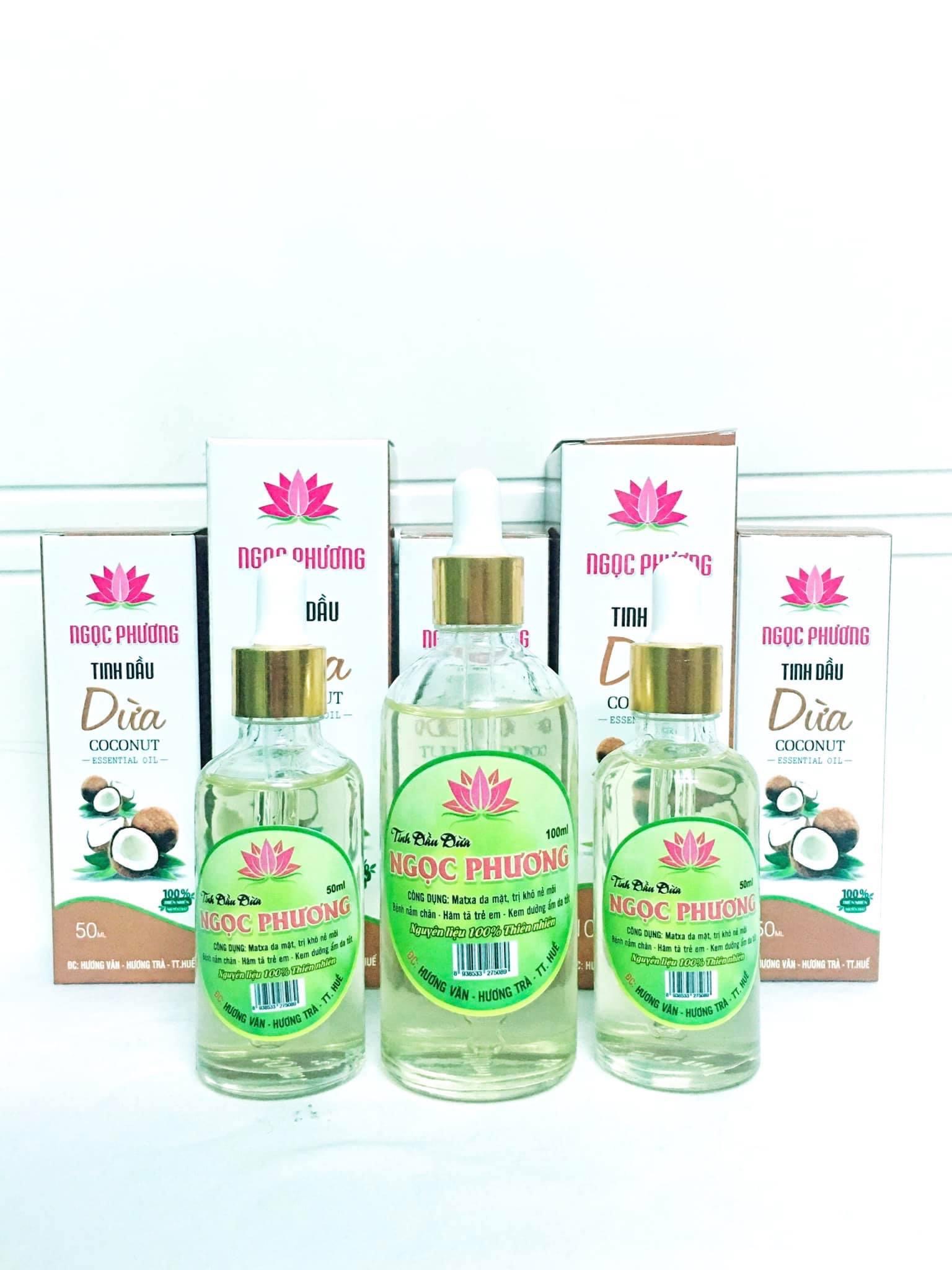 Ảnh của Dầu Dừa nguyên chất Ngọc Phương (50ml)
