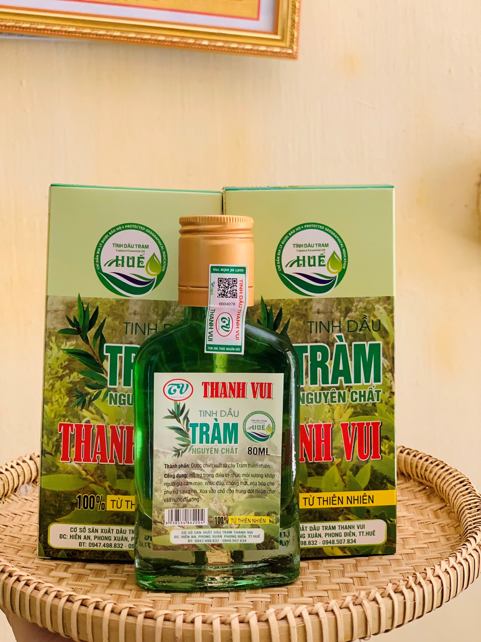 Picture of Dầu tràm nguyên chất Thanh Vui (chai 80ml)