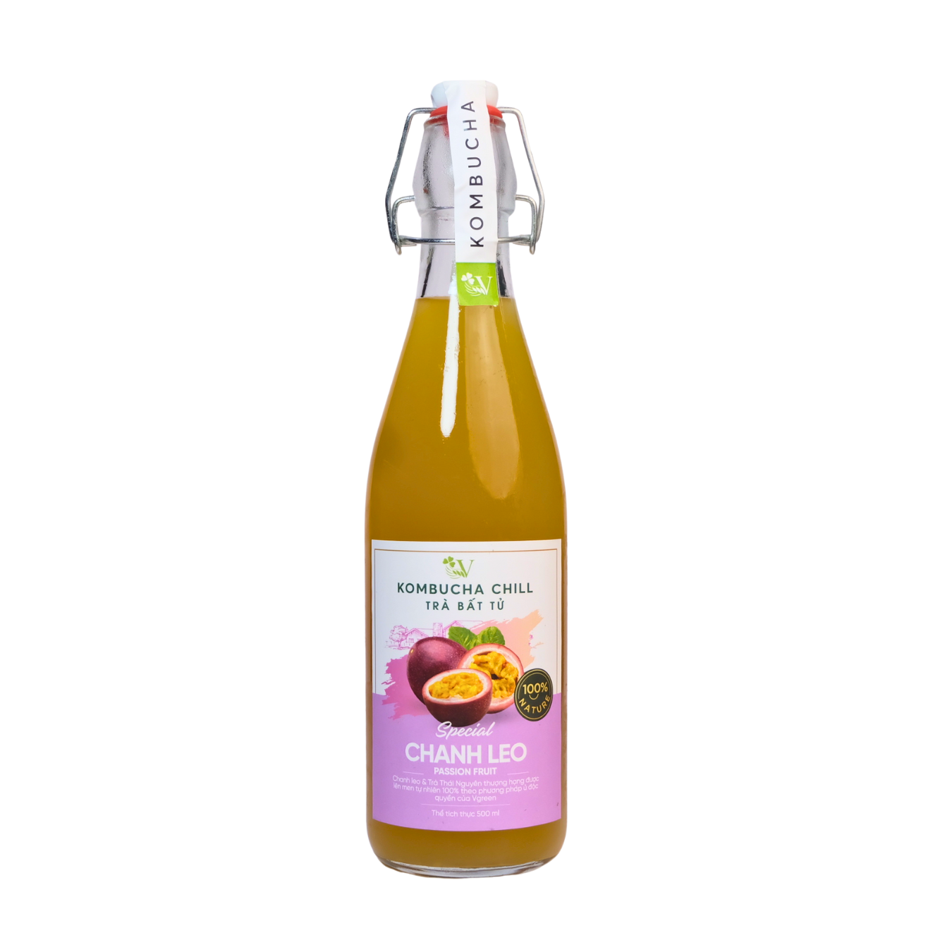 Ảnh của Vkombucha Chill Chanh Dây 500ml