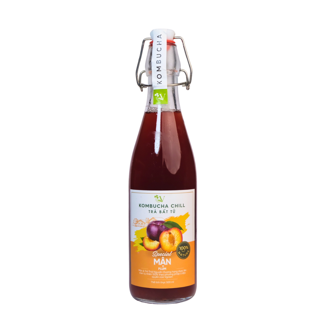 Ảnh của Vkombucha Chill Mận 500ml