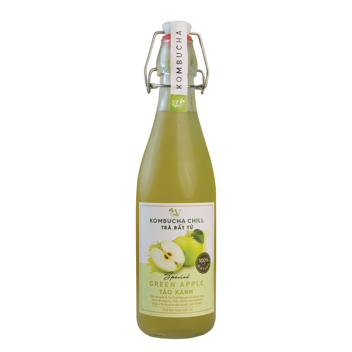 Ảnh của Vkombucha Chill Táo 500ml