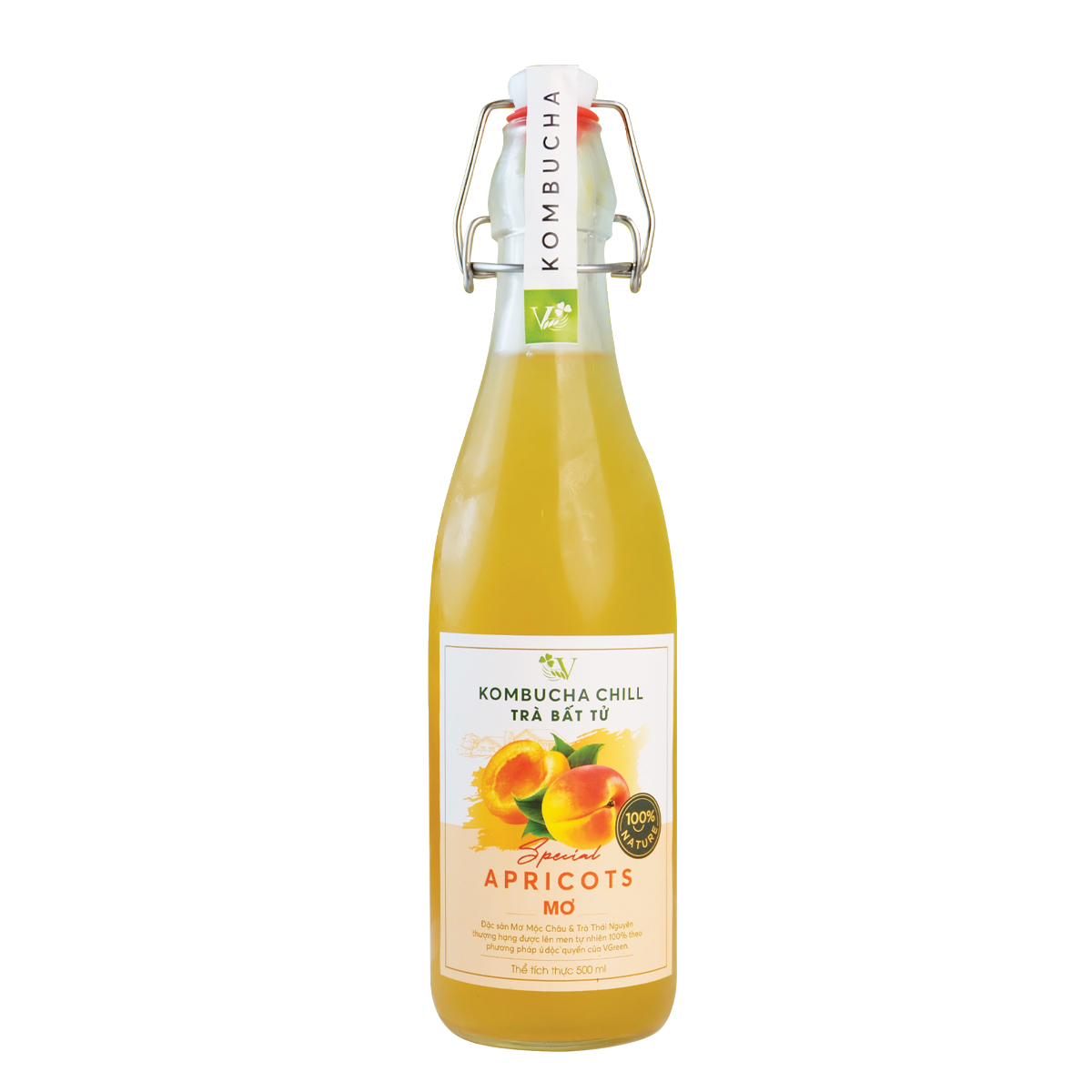 Ảnh của Vkombucha Chill Mơ 500ml