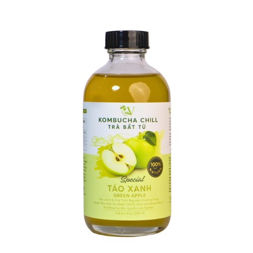 Ảnh của Vkombucha Chill Táo Xanh 250ml (TT)
