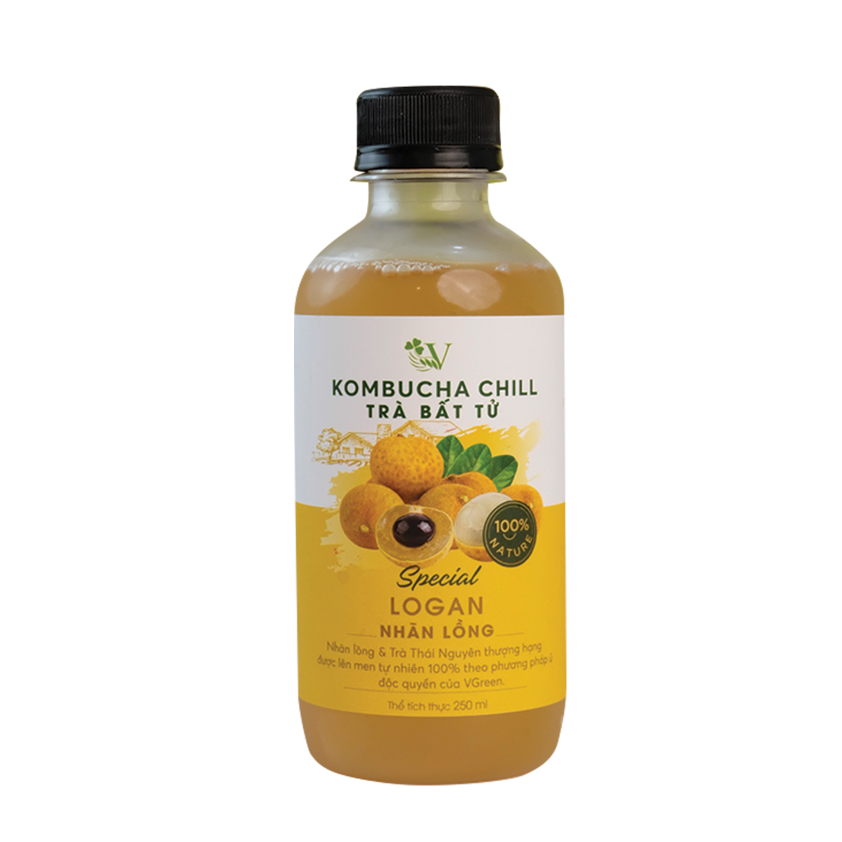 Ảnh của Vkombucha Chill Nhãn Lồng 250ml