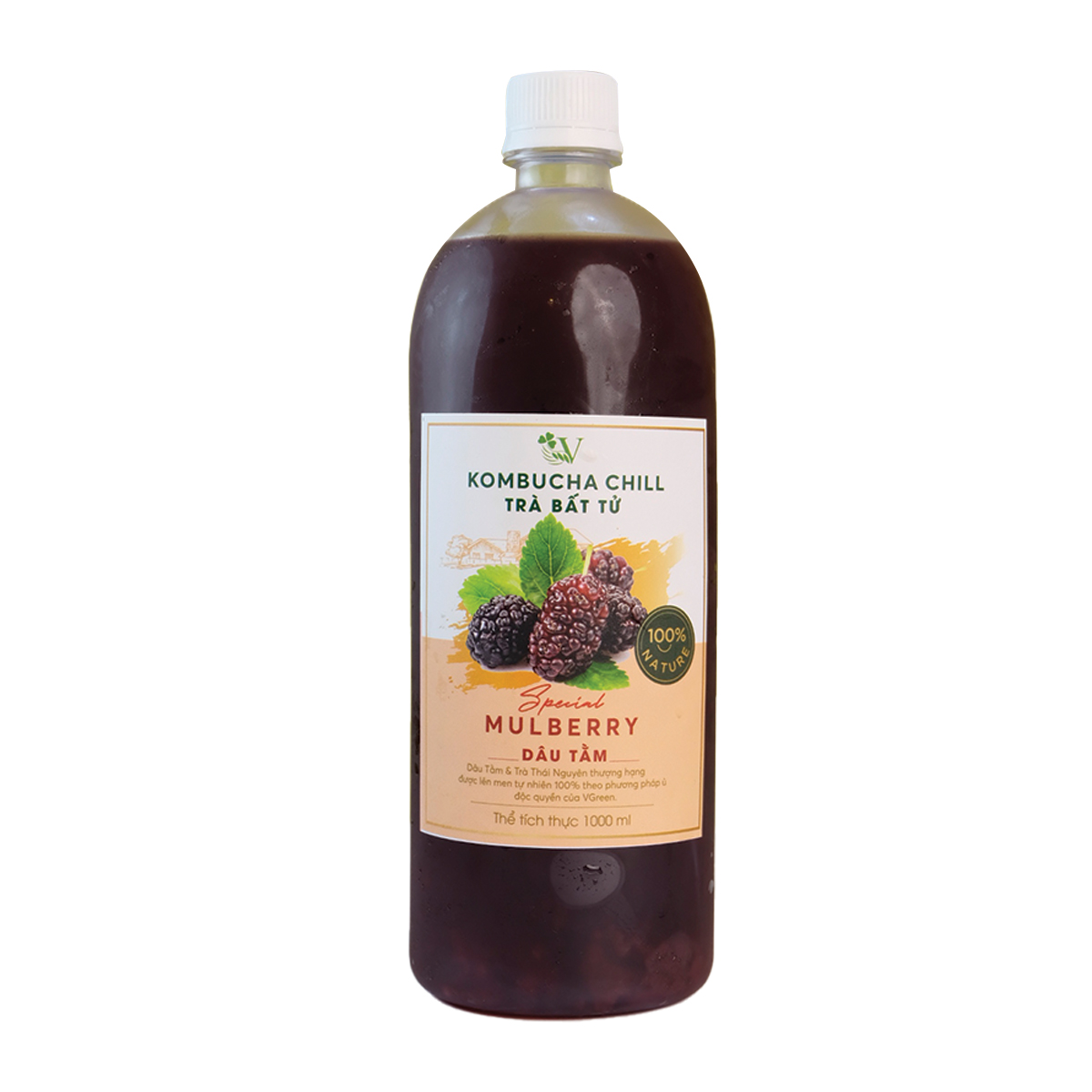Ảnh của Vkombucha Chill Dâu Tằm 1000ml