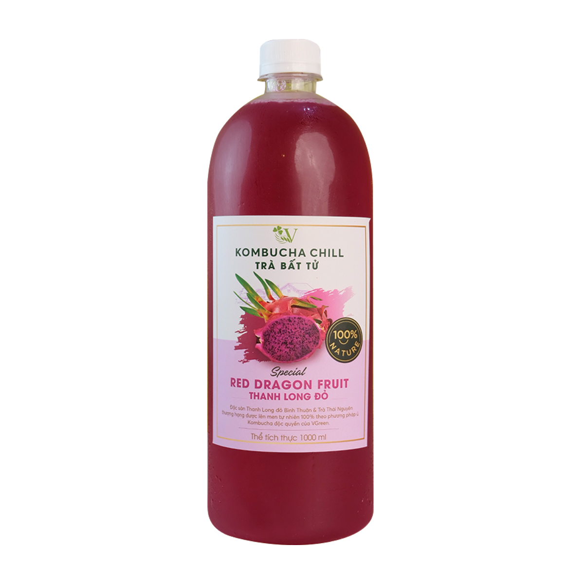 Ảnh của Vkombucha Chill Thanh Long 1000ml