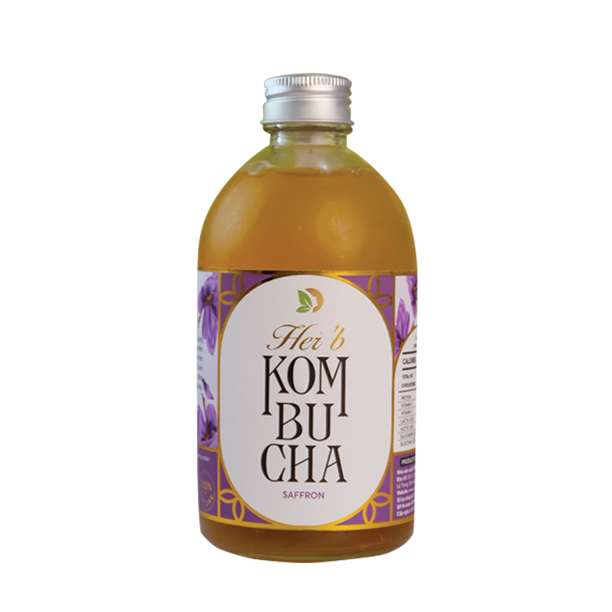 Ảnh của Vkombucha Herb Saffron 330ml