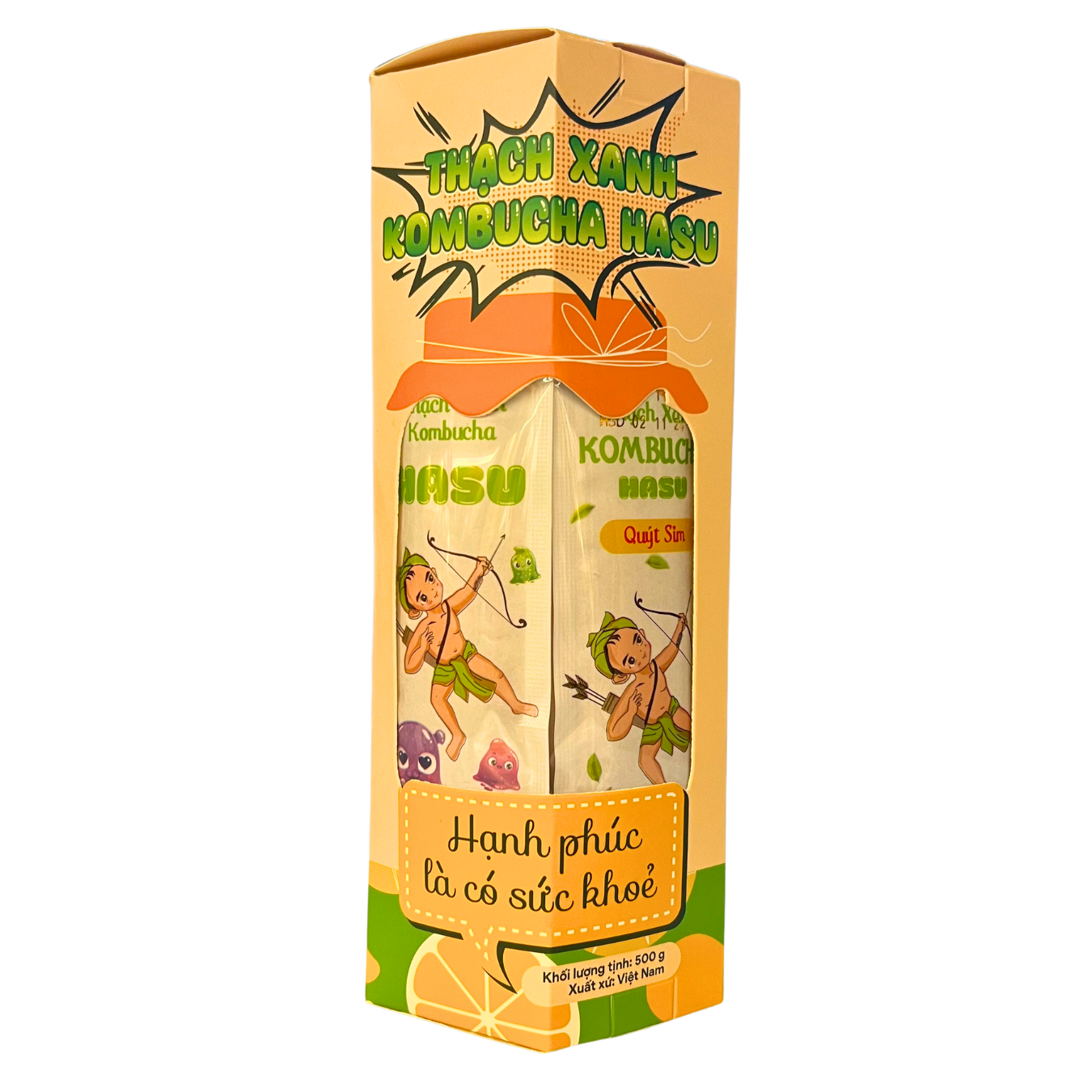 Ảnh của Thạch xanh kombucha 500gr (cốc) mix vị