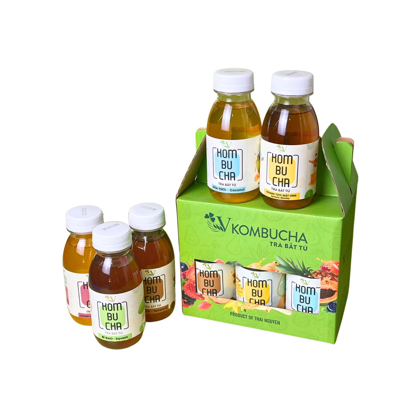 Picture of Set 6 chai Vkombucha Light 250ml