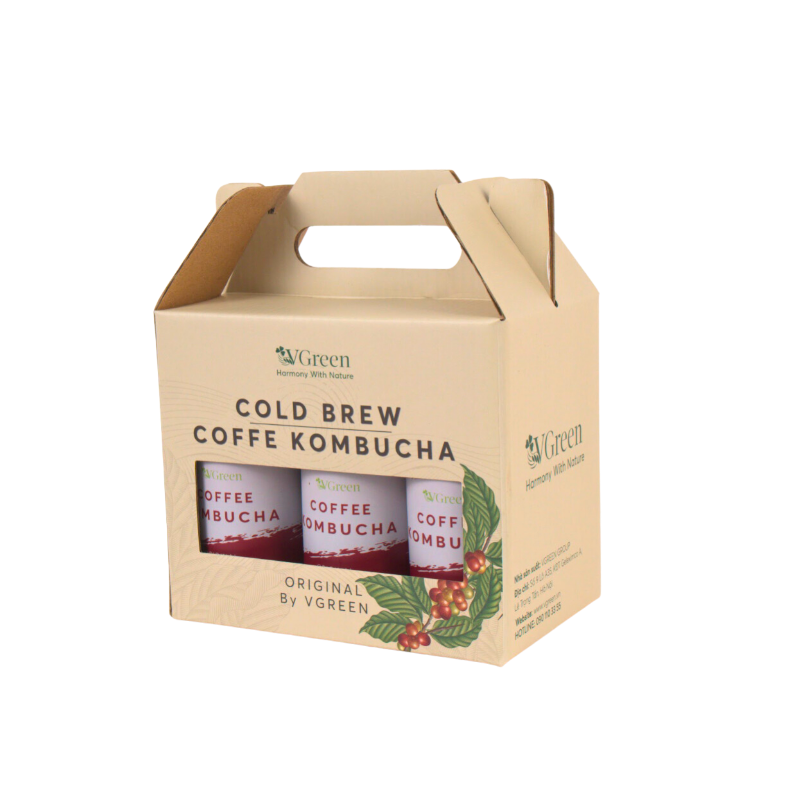 Picture of Set 6 chai Vkombucha coffee 250ml