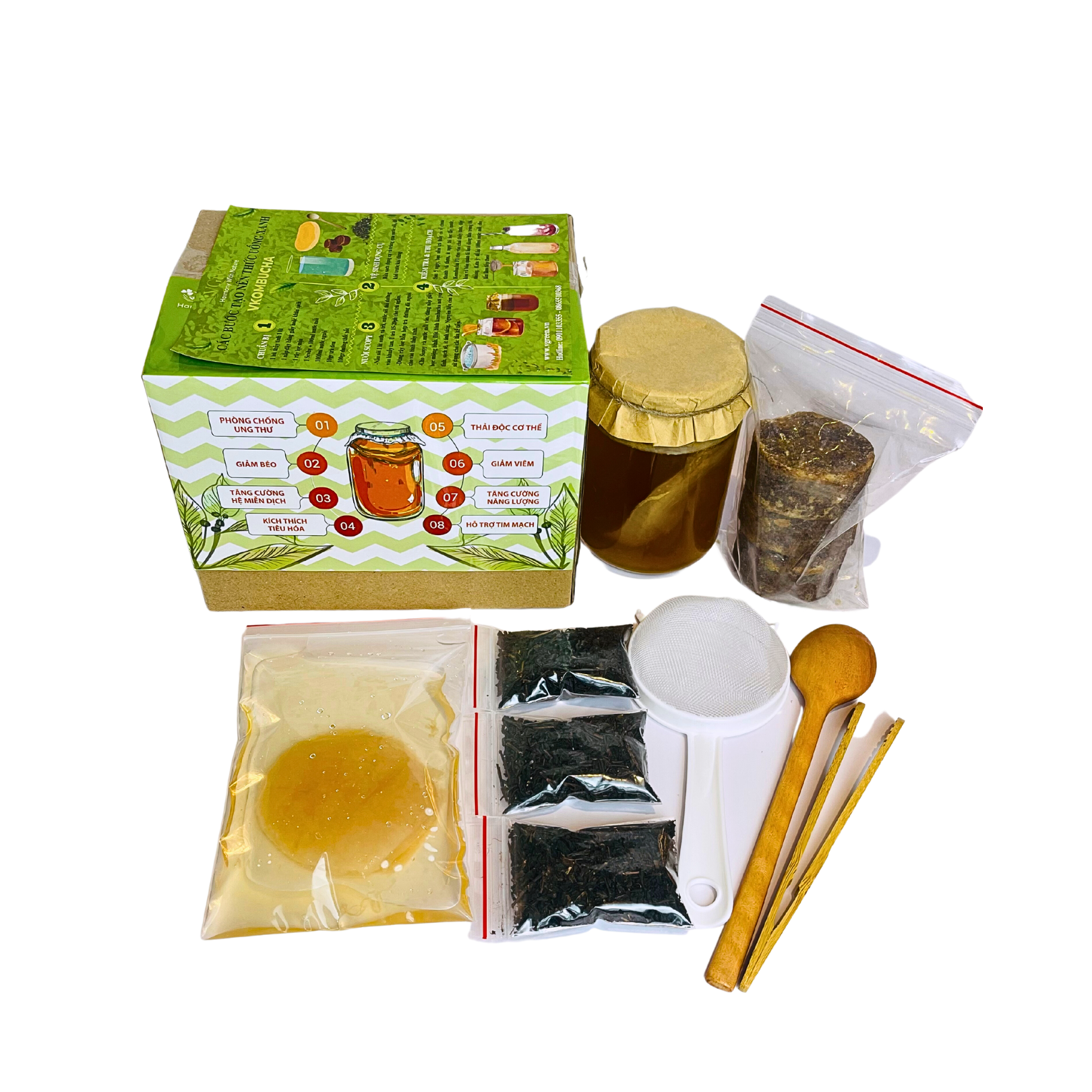 Picture of Set Pro Scopy làm trà kombucha