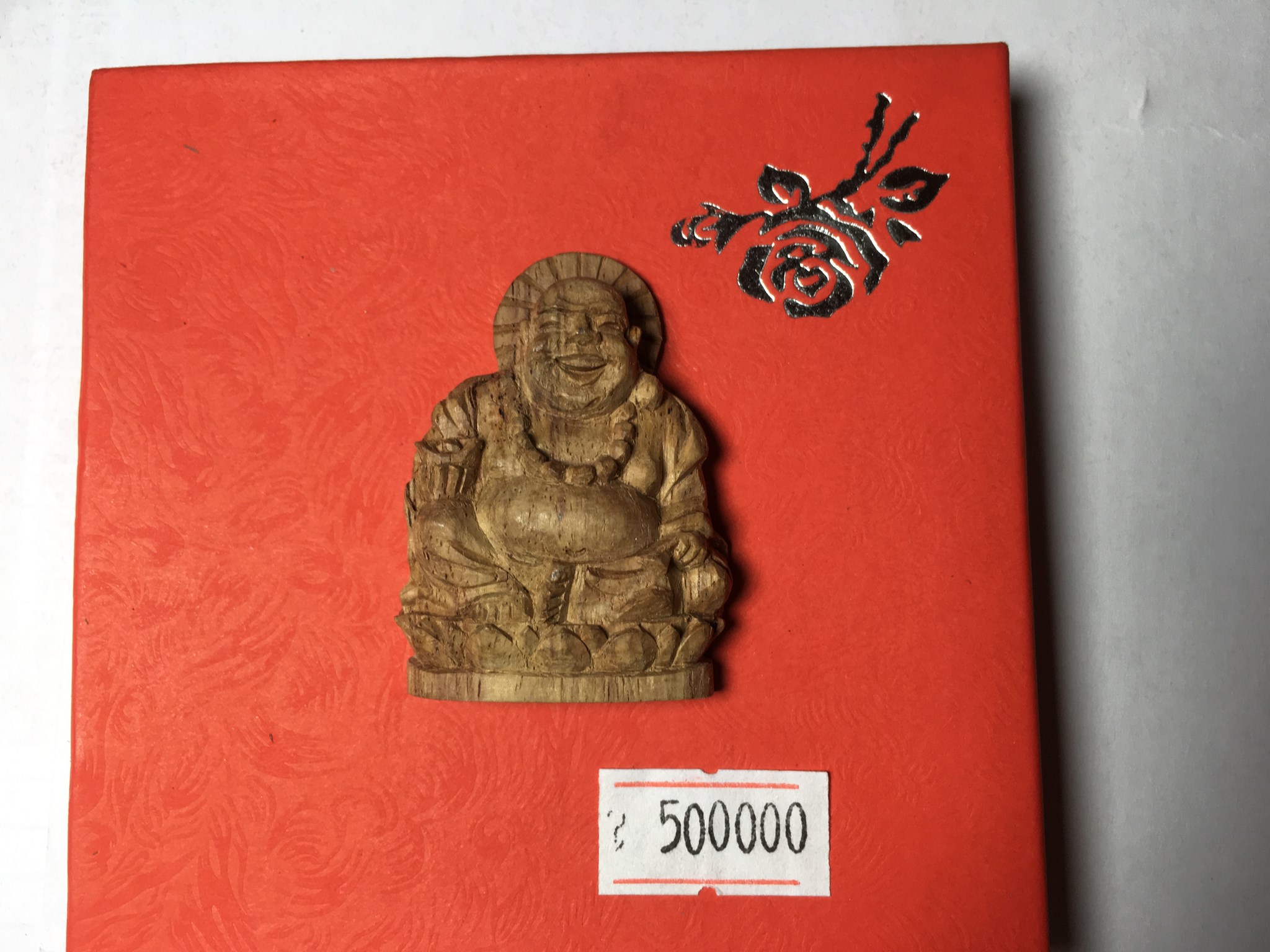 Ảnh của Mặt tượng Phật Di Lạc gỗ Huế