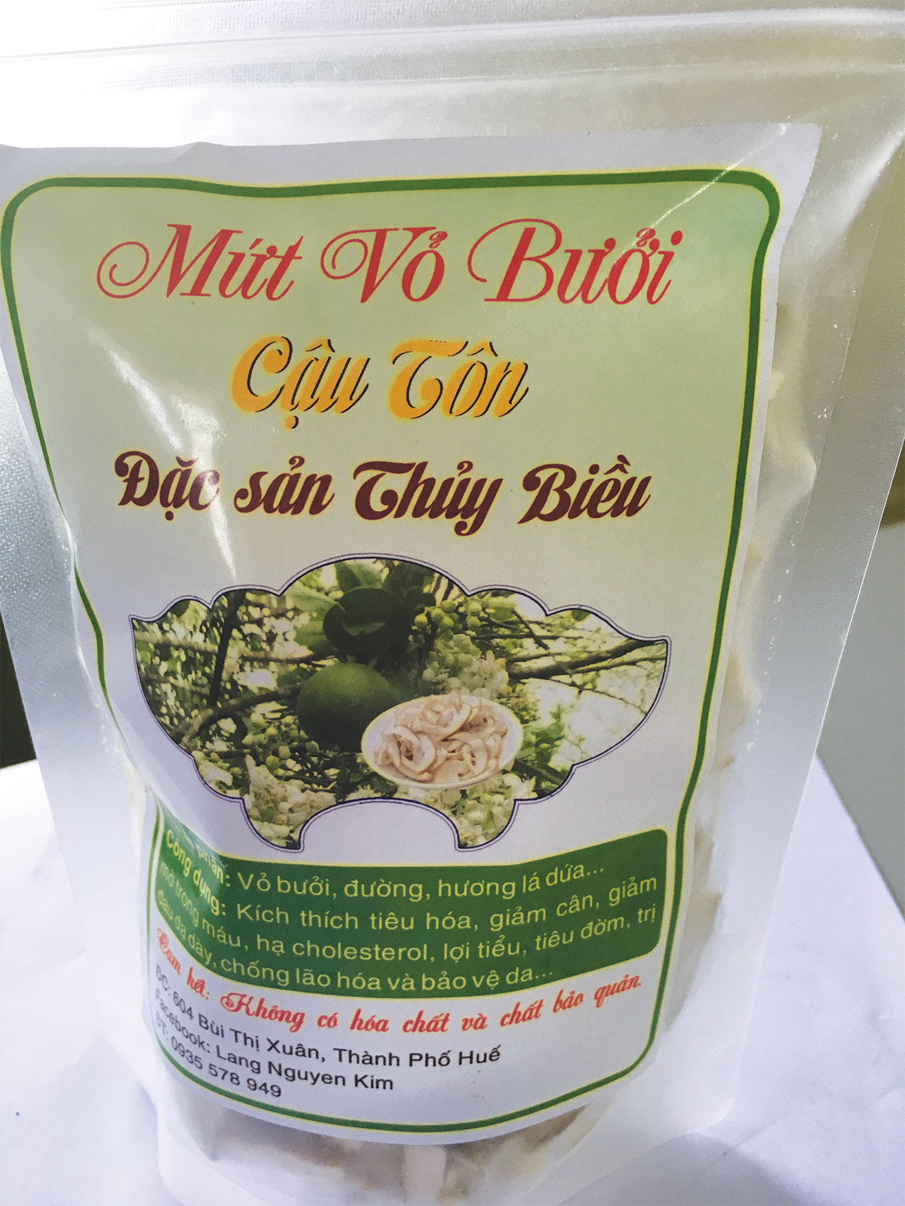 Ảnh của Mứt vỏ bưới sấy (túi)