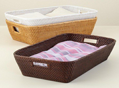 Ảnh của Rá đựng mây tre hình chữ nhật Bao La (20x30x7cm)