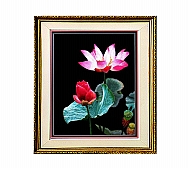 Ảnh của Tranh thêu Hoa Sen