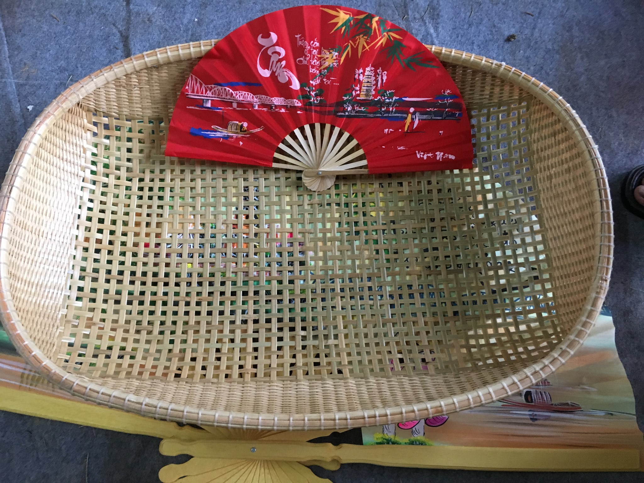 Ảnh của Nôi mây tre (dài x rộng: 90 x 60cm)